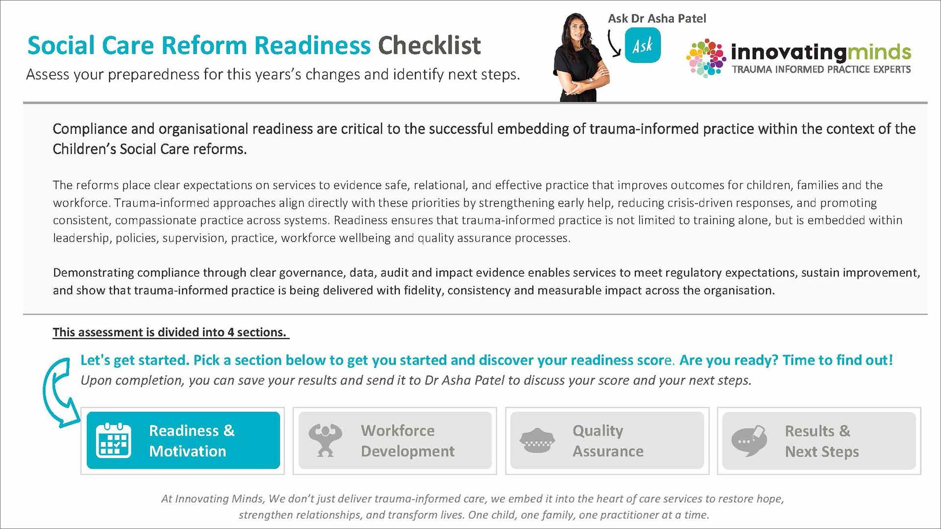 Download Our Free Social Care Reform Readiness Checklist